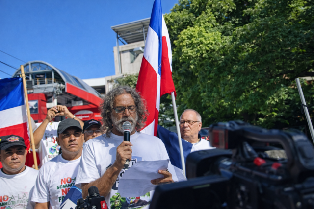 Marcha en Puerto Plata contra minería en la cordillera