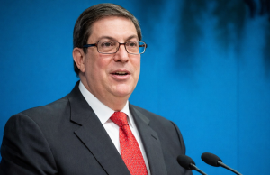 África vuelve a alzar su voz contra el bloqueo a Cuba Ministro de Relaciones Exteriores de Cuba, Bruno Rodríguez. (Foto de fuente externa).