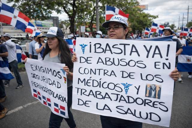 Médicos en lucha