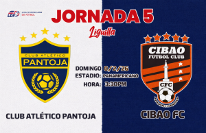 Cibao FC y Pantoja reavivan el gran duelo de la LDF en una jornada decisiva de la Liguilla Cibao FC y Pantoja