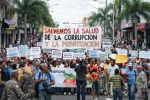 Movilización en defensa de la salud publica con calidad.