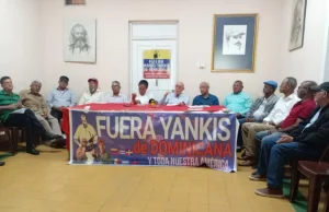 Desde Santo Domingo, una marcha anticolonial en defensa de la soberanía y la autodeterminación IZQUIERDA-DOMINICANA