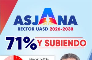 Sectores universitarios del PRM articulan bloque de apoyo a Jorge Asjana en la carrera por la Rectoría de la UASD 71% ASJANA