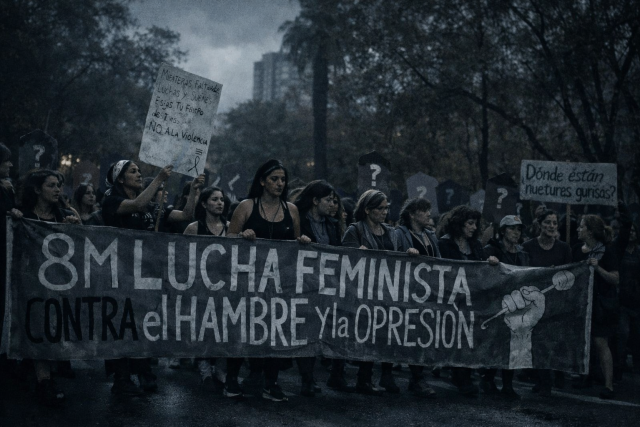 8 de marzo, nada que celebrar.