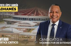 Pódcast Vértice critico | Primera temporada. Invitado: Bautista López García "Radhames", candidato a vicerrector de extensión de la UASD Bautista López García, candidato a vicerrector de extensión de la UASD.