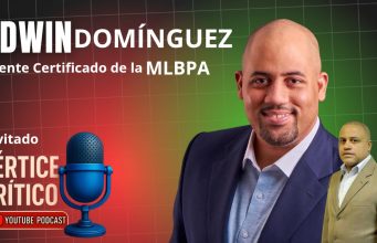 Pódcast Vértice critico | Primera temporada. Invitado: Edwin Domínguez "Agente Certificado De La MLBPA" Edwin Domínguez, Vértice critico