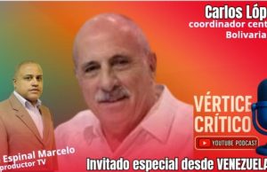 Pódcast Vértice critico | Primera temporada. Invitado: Carlos López | Coordinador Central Bolivariana (Vértice Crítico)
