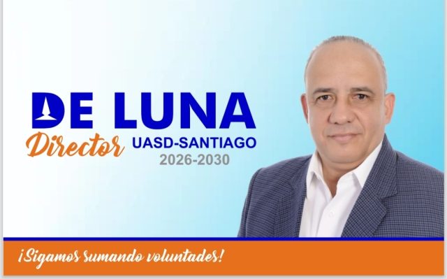 José De Luna, candidato a director de la UASD Santiago.