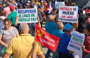 Cotuí se moviliza por la vida del lago de Hatillo: presión social crece ante deterioro ambiental.