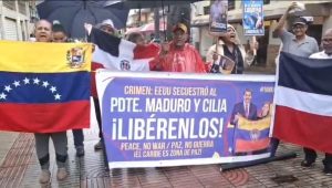Dirigentes de Patria para Todos, Fuerza de la Revolución y militantes independientes (Foto Luís Rodríguez).