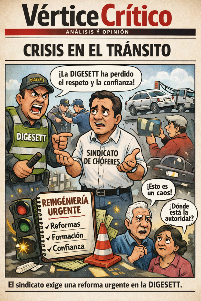 Sindicato nacional de choferes eleva critica