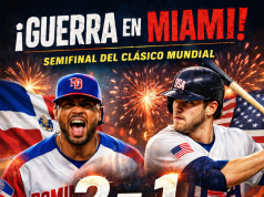 Semifinal del Clásico Mundial Estados Unidos corta el vuelo dominicano rumbo a la final