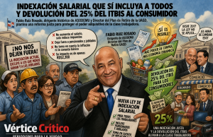 A través de un audio, Fabio Ruiz Rosado cuestiona el actual esquema de indexación salarial y propone una reforma con devolución del ITBIS Indexación salarial