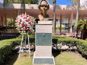 Busto Sagrario Ercira Díaz Santiago (Foto externa).