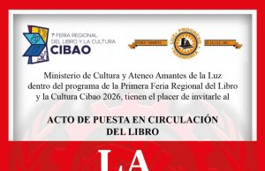 Presentarán el libro “La otra alternativa” en la Feria Regional del Libro y la Cultura Cibao 2026.