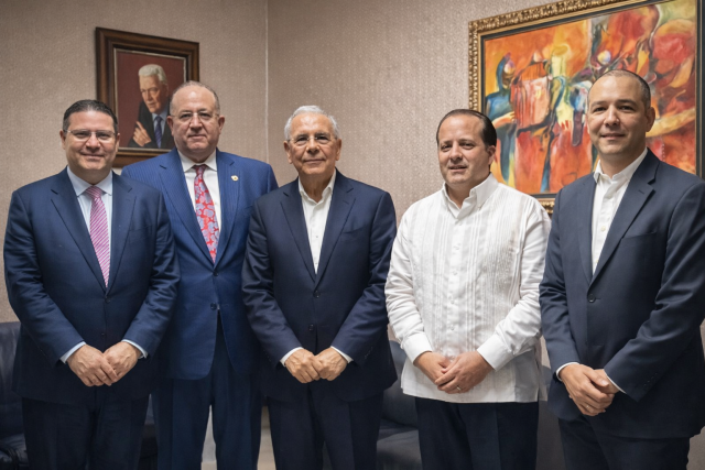 Reunión gobierno y PLD