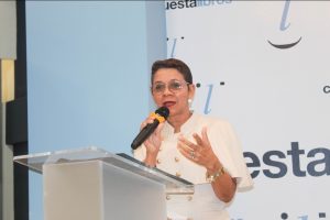 Maestra Aldelys Rodríguez. 