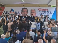 Asjana recibe apoyo del candidato Wilson Mejía y consolida alianza rumbo a la rectoría de la UASD. Acto de respaldo a Asjana