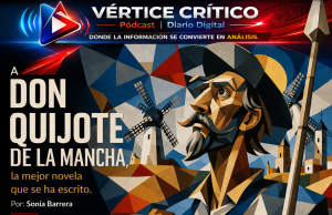 A Don Quijote de la Mancha, la mejor novela que se ha escrito.