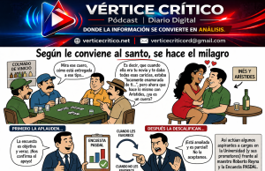 Según le conviene al santo, se hace el milagro.