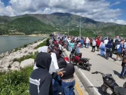Represión en San Juan: multitudinaria marcha pacífica contra proyecto minero termina en intervención policial.