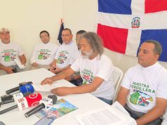 En caliente | Tribunal de Santiago ordena detener exploración minera en la Cordillera Septentrional Rueda de prensa Juntos Somos Más (Foto fuente externa).