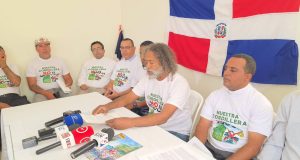 En caliente | Tribunal de Santiago ordena detener exploración minera en la Cordillera Septentrional Rueda de prensa Juntos Somos Más (Foto fuente externa).