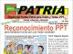 Partido Patria Para Todos relanza su periódico “Patria” como instrumento de formación y articulación política.