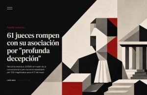 La fractura de las togas: 61 jueces abandonan JUDEMO y agravan la crisis interna del Poder Judicial.