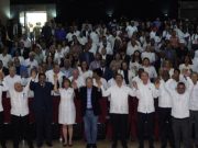 Multitudinario acto de perremeístas en la UASD consolida respaldo a Jorge Asjana David.
