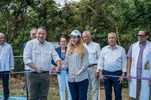 Inaugura sistema de saneamiento ecológico río Inoa