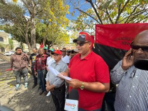 Declaración a la prensa (Foto fuente externa).