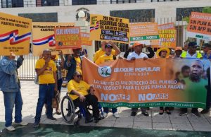 Organizaciones sociales anuncian jornada nacional de lucha por una seguridad social digna en República Dominicana.