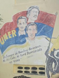 Eduardo, Alanis y Pedrito; mártires Uneristas. 