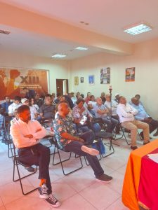 Parte de los asistentes (Foto Ramón Nolasco).