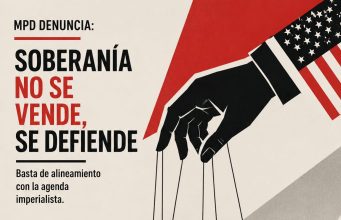 MPD acusa al Gobierno de alinearse con la agenda geopolítica de Estados Unidos.