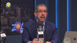 Dr. Jorge Asjana, durante la entrevista en el Zol de la mañana.