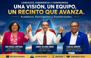 Liderazgo académico: la convergencia entre la experiencia de Ana Rojas Lantigua y la visión de transformación del rector electo Jorge Asjana David.