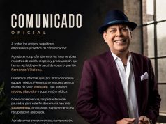 Fernando Villalona suspende presentaciones por recomendación médica; su equipo informa que atraviesa un delicado estado de salud.