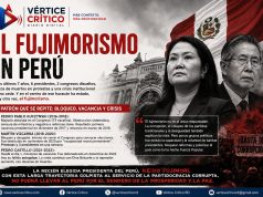 El fujimorismo en Perú.