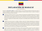 Chavistas reunidos en Maracay llaman a una amplia unidad nacional y exigen un diálogo sin injerencia extranjera.