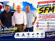 SFM ENSAYA UNA NUEVA RUTA PROGRESISTA: CONSTRUIR PRIMERO LA FUERZA Y HACER DE LA UNIDAD UN PROCESO. Participantes del debate en San Francisco de Macorís | Foto fuente externa.