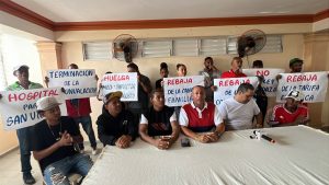 Convocantes en rueda de prensa | Foto fuente externa.