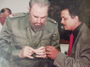Comandante Fidel Castro y Fernando Corona | Foto de archivo.