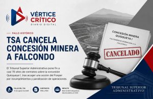 TSA cancela concesión minera de Falcondo y pone fin a casi 70 años de relación contractual con el Estado.