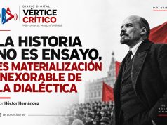 LA HISTORIA NO ES ENSAYO, ES MATERIALIZACIÓN INEXORABLE DE LA DIALÉCTICA.