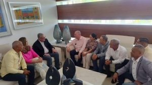Parte de los encuentros de coordinación en Santiago del equipo de Gonzalo Castillo | Foto fuente externa. 