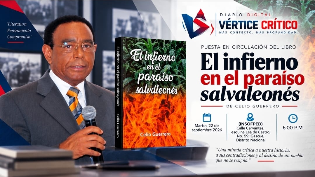 Aula Cultural ADP | “El infierno en el paraíso Salvaleón”, del escritor Celio Guerrero.