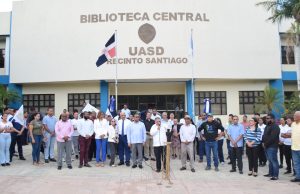 DEPORTES | Antorcha de los Juegos Tony Barreiro llega a UASD Santiago.