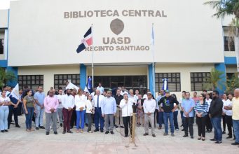 DEPORTES | Antorcha de los Juegos Tony Barreiro llega a UASD Santiago.